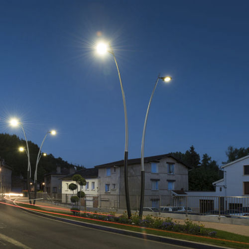 Straßenlaterne - IDYLINE - Valmont France - modern / Aluminium / andere Lichtquellen