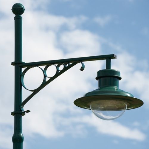 Straßenlaterne - GALILÉE - Valmont France - klassisch / Aluminium / Einzel