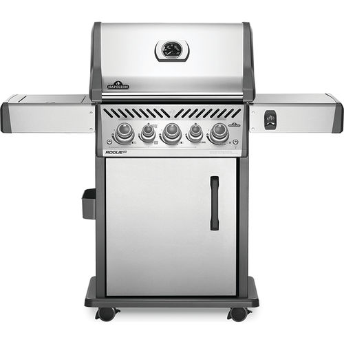 Gas-Gartengrill - ROGUE® SE 425 RSIB - Napoleon Gourmet Grills - auf Rollen / Edelstahl / mit Stauraum