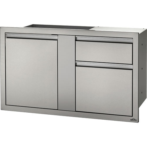 Einbauküchenelement - BI-4224-1D1W - Napoleon Gourmet Grills - wandmontiert / mit Schublade / für Außenküche