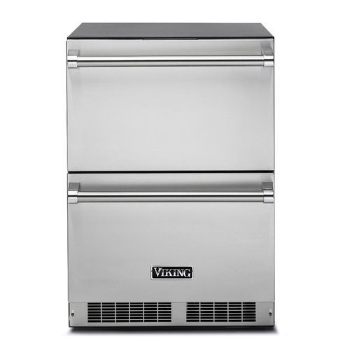 Unterbaukühlschrank - VDUI5241D - VIKING - mit Schublade / für Privatgebrauch / freistehend