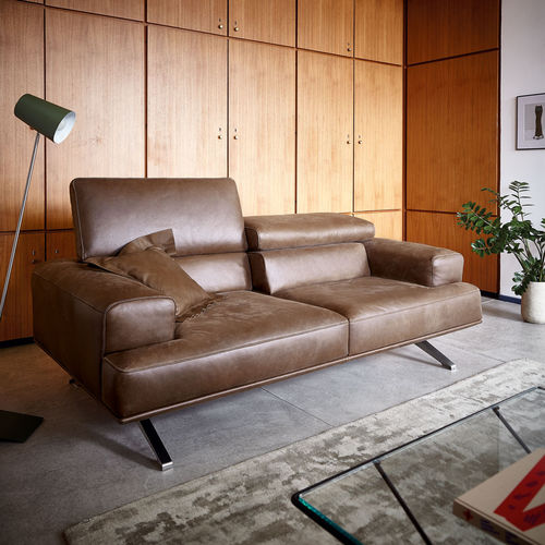 Ecksofa - HARRIS - Koinor - modern / für Wohnzimmer / Leder