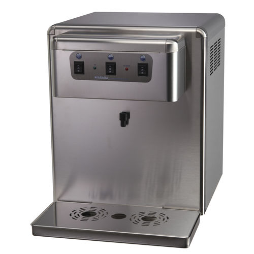 Wasserspender für kaltes Wasser - RAIN TOP 120 INOX  - ITV Ice Makers, S.A. - Heiß / für kohlensäurehaltiges Wasser / für öffentliche Bereiche