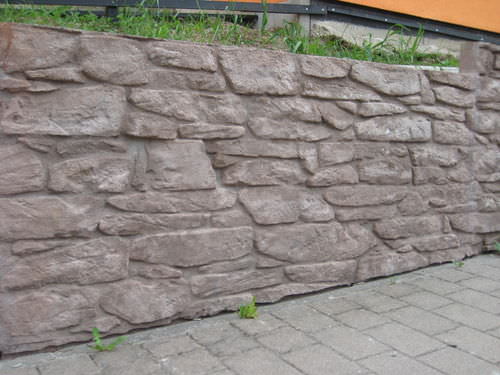 Schalungsform für Fassaden - VIA APPIA - RECKLI GmbH - Steinoptik / für Sichtbeton