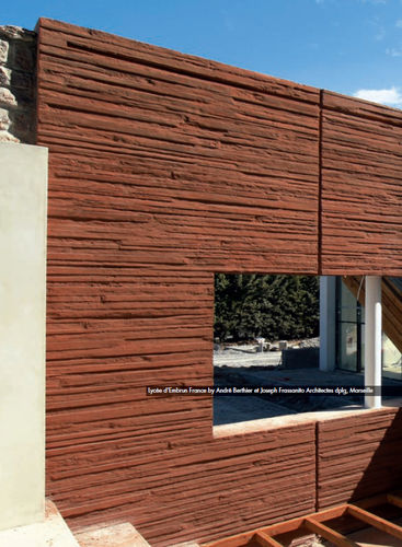 Schalungsform für Fassaden - SOMME - RECKLI GmbH - Holzoptik / für Sichtbeton