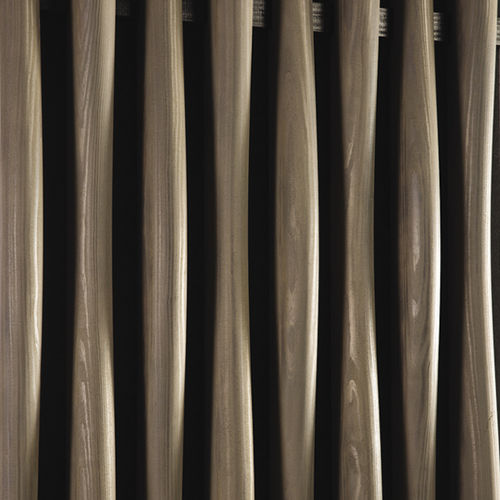 Akustik-Wandpaneel - LINEA BAMBOO WAVE - LAUDESCHER - Massivholz / Eiche / Kiefer