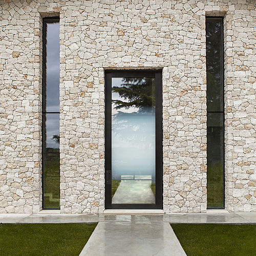 Eingangstür - NOVA - Oikos Venezia - Aluminium / drehend / modern