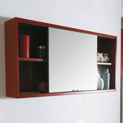 Moderne Badezimmerschrank mit Spiegel - SPC-100 - MASTRO FIORE - wandmontiert