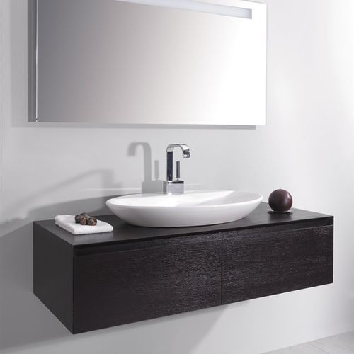 Wandhängender Waschtisch-Unterschrank - MINIMAL 30.2 - MASTRO FIORE - Holz / modern / mit Schubladen