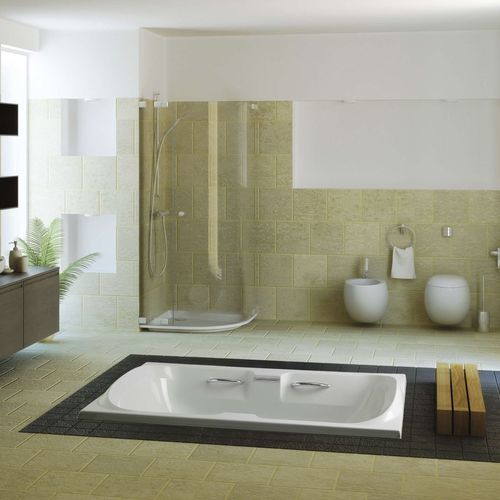 Massage-Badewanne - Sagara - Condor - für Wohnungen / Acrylharz / modern