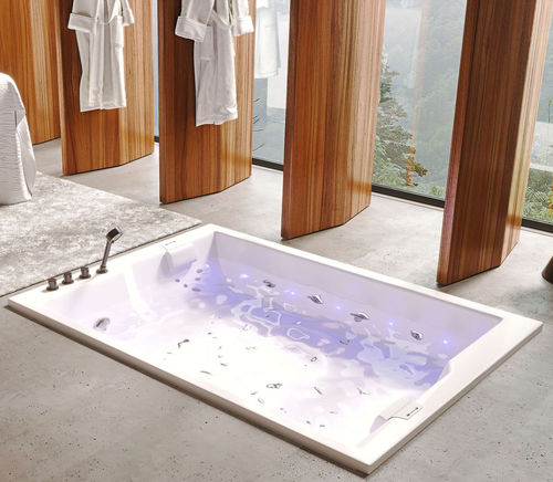 Massage-Badewanne - BISCAROSSE - Condor - für Wohnungen / zur beruflichen Nutzung / für Außenbereich
