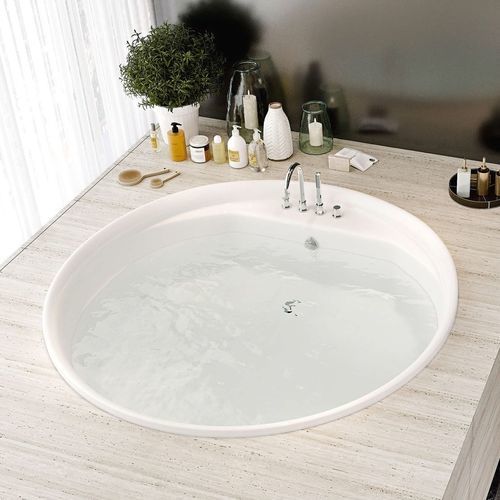 Massage-Badewanne - VERNEY - Condor - rund / freistehend / für Wohnungen