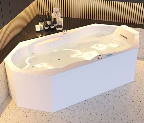 Massage-Badewanne - SOKO - Condor - für Eckeinbau / in Wandnähe / für Wohnungen