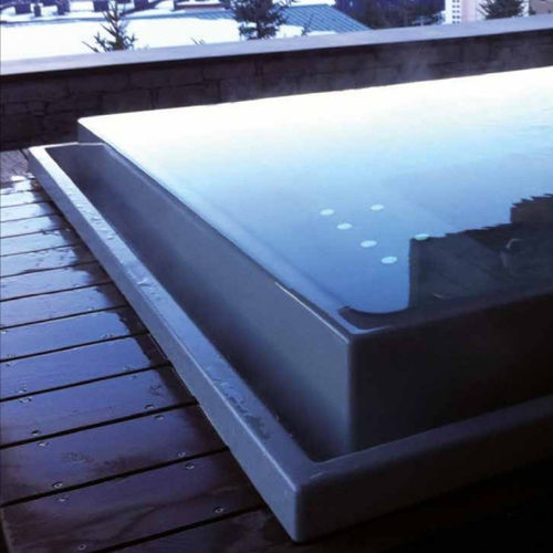 Einbau-Whirlpool - MEGÈVE - Condor - rechteckig / 8 Plätze / 9 Plätze