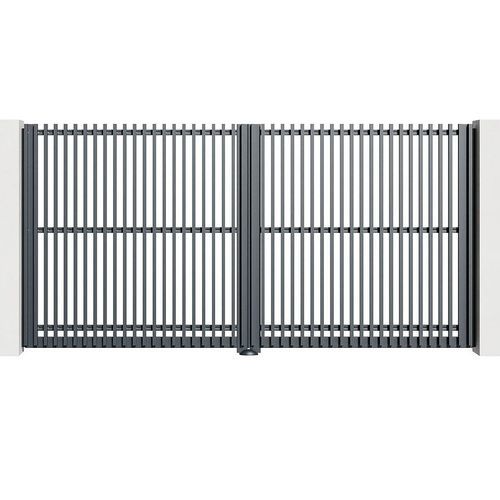 Schiebetor - EMIRA - TSCHOEPPE INDUSTRIE - rechts / links / Aluminium