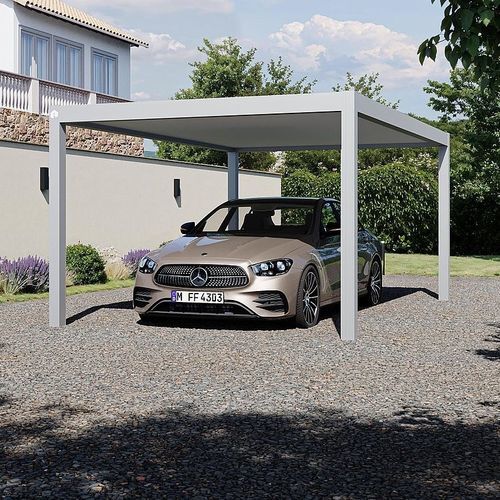 Carport für Parkplätze - SIMBEL - TSCHOEPPE INDUSTRIE - Fertig / Solar / maßgefertigt