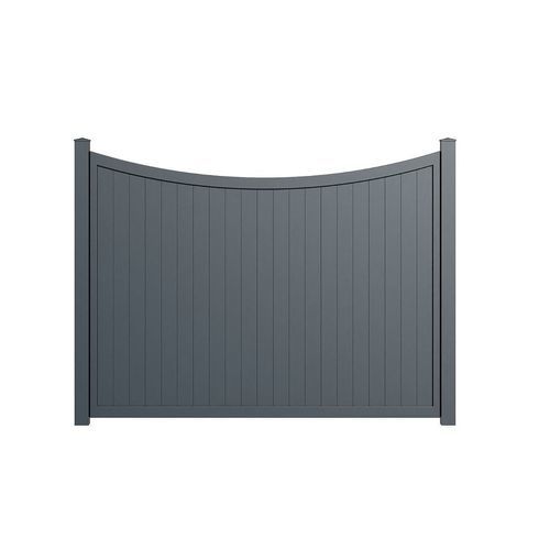 Lamellenzaun - CORFOU - TSCHOEPPE INDUSTRIE - Garten / Aluminium / Vollmaterial