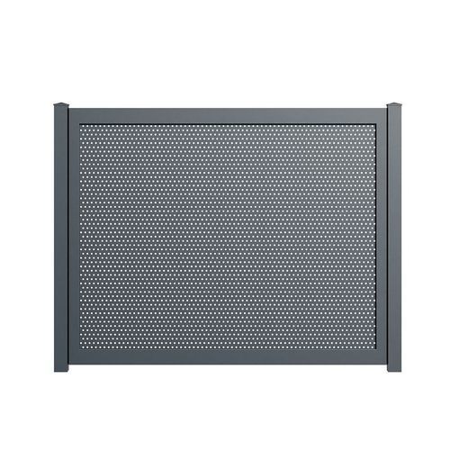 Plattenzaun - YING - TSCHOEPPE INDUSTRIE - Lamellen / Garten / Aluminium