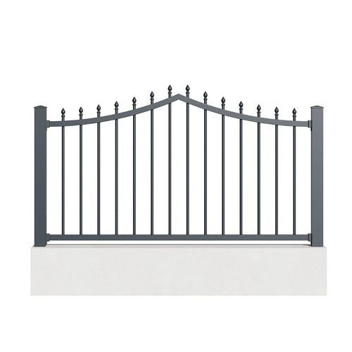 Plattenzaun - CORVIN - TSCHOEPPE INDUSTRIE - Lamellen / Garten / Schmiedeeisen