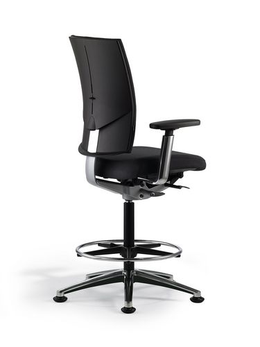 Moderner Bürostuhl - CATO - Klöber - Stoff / mit Sterngestell / für Gewerbegebrauch