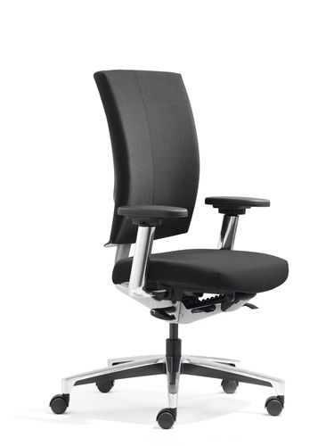 Moderner Bürostuhl - CATO PLUS XS-XL - Klöber - Stoff / mit Rollen / mit Sterngestell