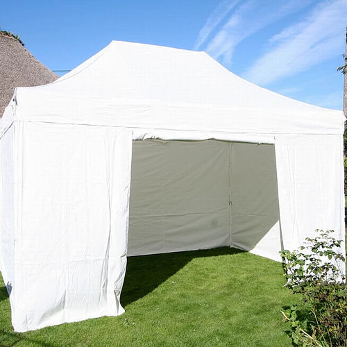 Quadratisches Festzelt - ABRIPRATIC® - Socotex - Abritez-vous chez nous - PVC / Tuch / Aluminium
