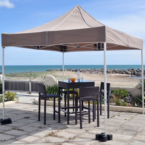 PVC-Pavillon - ABRIFACIL® - Socotex - Abritez-vous chez nous - Stoffdach / Aluminiumstruktur / für Gewerbegebrauch
