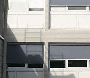 Jalousie für Fenster - ID1- 85 - Socotex - Abritez-vous chez nous - Segeltuch / Acryl / für Außenbereich