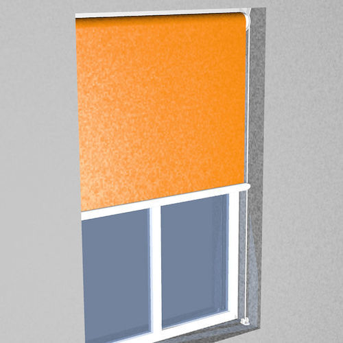 Jalousie für Fenster - IDS1/85 - Socotex - Abritez-vous chez nous - Segeltuch / Acryl / für Außenbereich