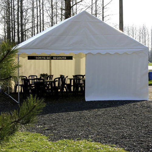 Rechteckiges Festzelt - ABRI STAR® - Socotex - Abritez-vous chez nous - PVC / Tuch / Stahl