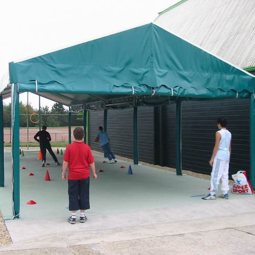 Rechteckiges Festzelt - ABRI STAR - Socotex - Abritez-vous chez nous - PVC / Aluminium / mit UV-Filter