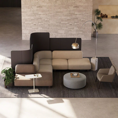 Modulsofa - Coalesse - Eck / modern / Stoff