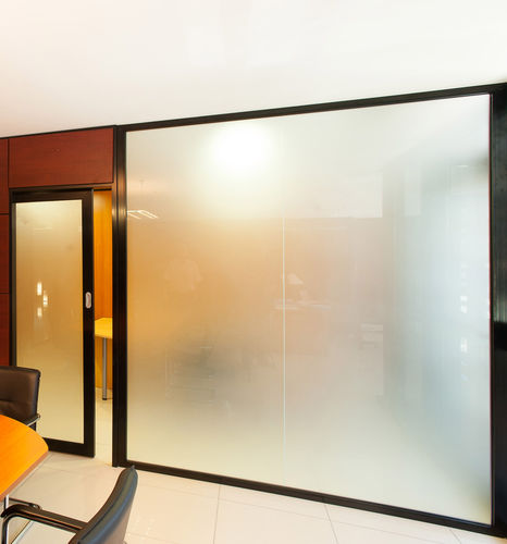 Abnehmbare Trennwand - A - Clipper - Glas / Büro / lichtdurchlässig