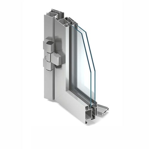 Aluminium-Türprofil - MB-60E - Aluprof S.A - mit Wärmedämmung