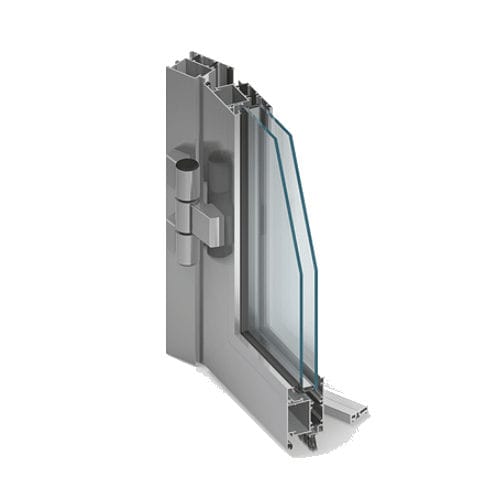 Aluminiumfenster - MB-59SE - Aluprof S.A - Flügel / mit Doppelverglasung / mit Wärmedämmung