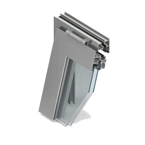 Aluminium-Fensterprofil - MB-59S CASEMENT - Aluprof S.A - mit Wärmedämmung