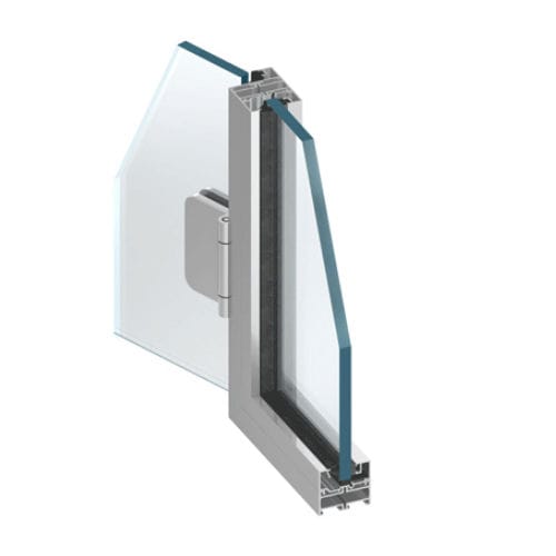 Aluminium-Türprofil - MB-45 OFFICE - Aluprof S.A