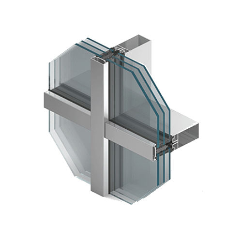 Glasfassadensystem - MB-TT50 - Aluprof S.A