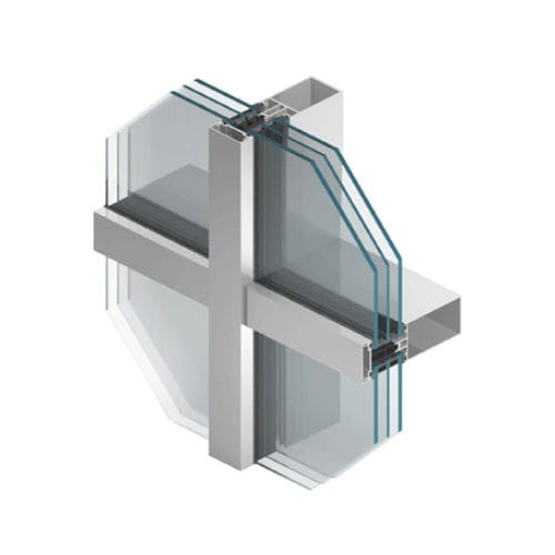 Glasfassadensystem - MB- SR50N - Aluprof S.A