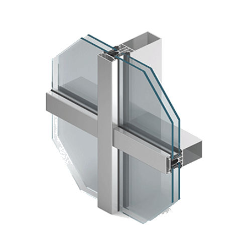 Glasfassadensystem - MB- SR50N HI - Aluprof S.A