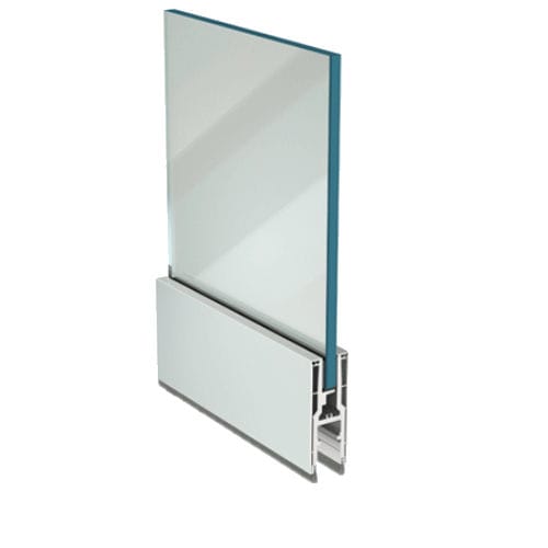 Aluminium-Befestigungssystem - MB- EXPO MOBILE - Aluprof S.A - für Trennwand / für Glas