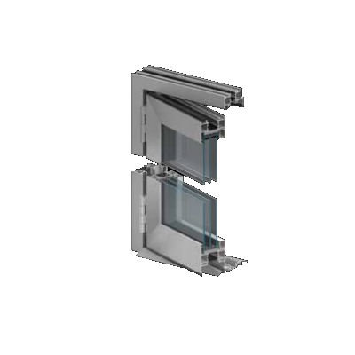 Glasfaltwand - MB- 86 FOLD LINE - Aluprof S.A - Aluminium / mit Dreifachverglasung / wärmeisoliert