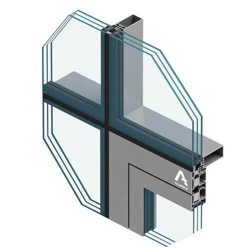 Aluminiumfenster - MB-79N   - Aluprof S.A - Flügel / feststehend / Dreh-Kipp