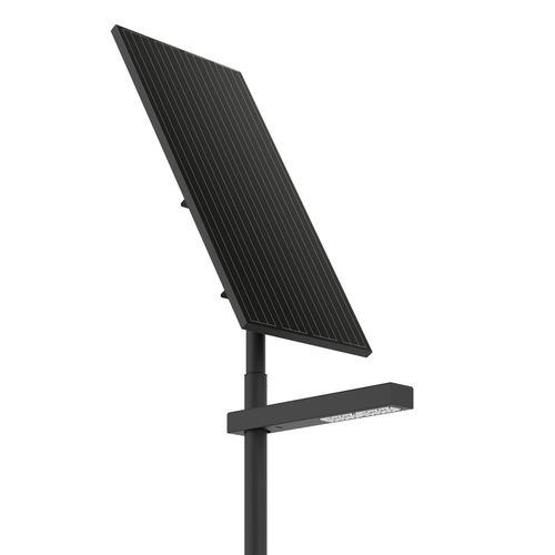 Solar-Lichtmast - PROTOS - Schréder–Comatelec - für Straße / modern / Carbon