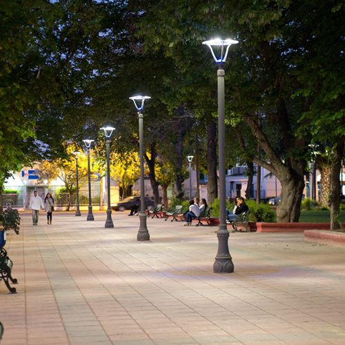Straßenlaterne - ISLA - Schréder–Comatelec - Garten / modern / PMMA