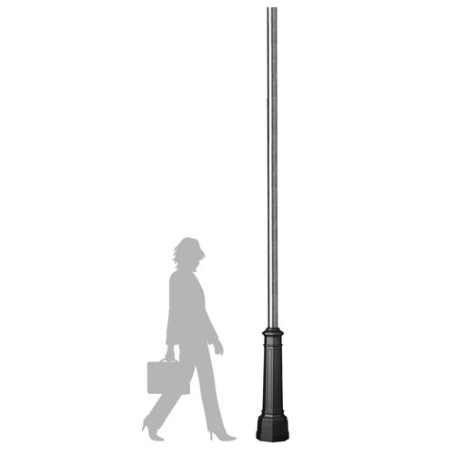 Lichtmast - INFINITY - Fontes de Paris - Stahl / Gusseisen