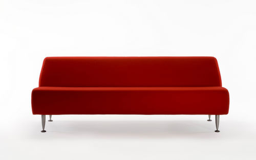 Modernes Sofa - DAFNE - Rossin - Stoff / rot / 3 Plätze