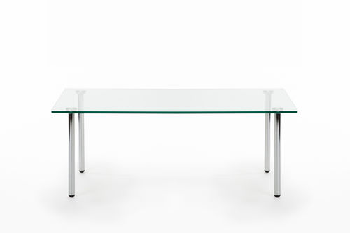 Moderner Tisch - ORBIS - Rossin - Glas / rechteckig