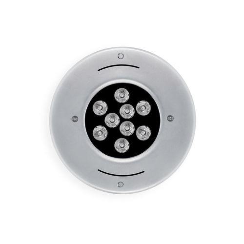 Strahler für Bodeneinbau - NETTUNO - Platek s.r.l. - LED / rund / IP68