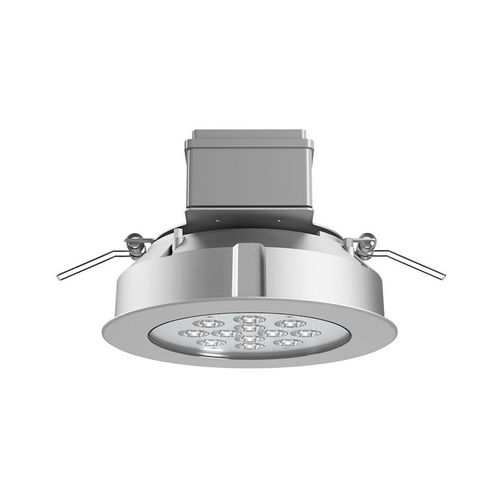 Deckeneinbauleuchte - OBLO' - Platek s.r.l. - LED / rund / Aluminiumguss